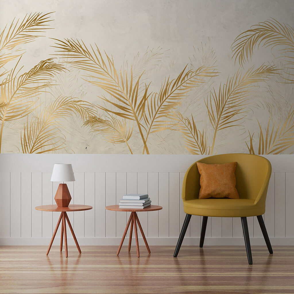 Foglie di palma dorate — ambiente 5