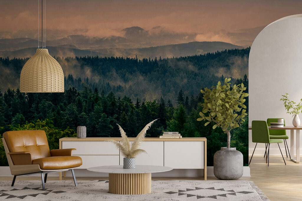 Ultima luce sui pini — ambiente 4
