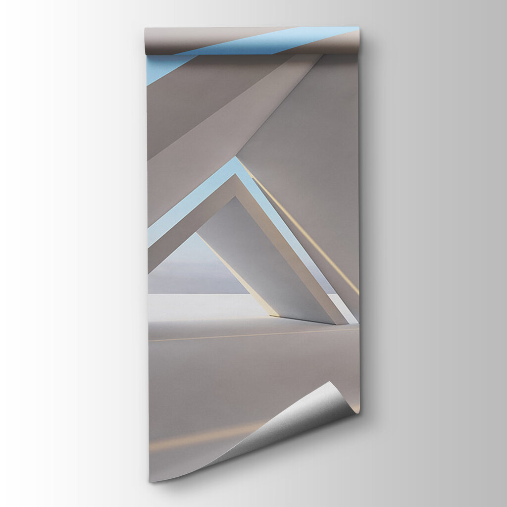 Corridoio triangolare, cielo blu — vista del prodotto