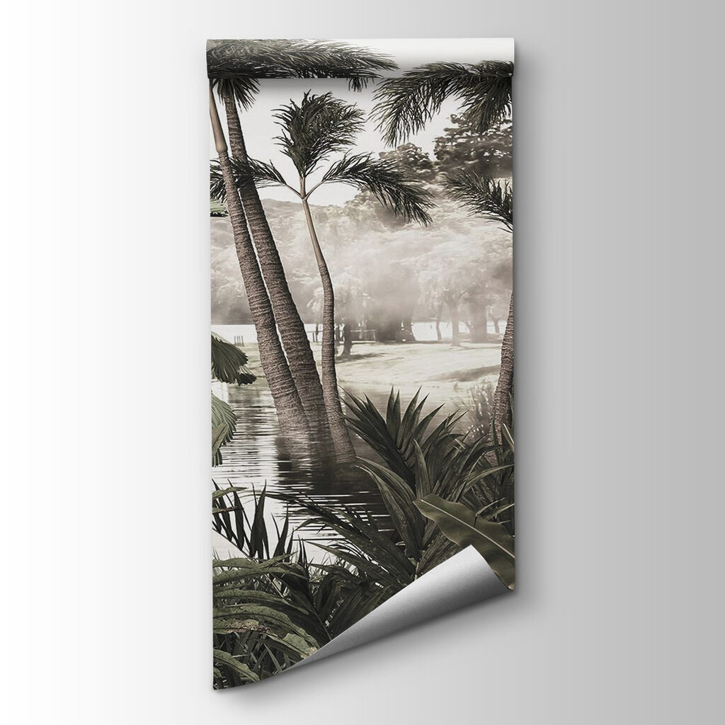 Giardino di palme grigio — vista del prodotto