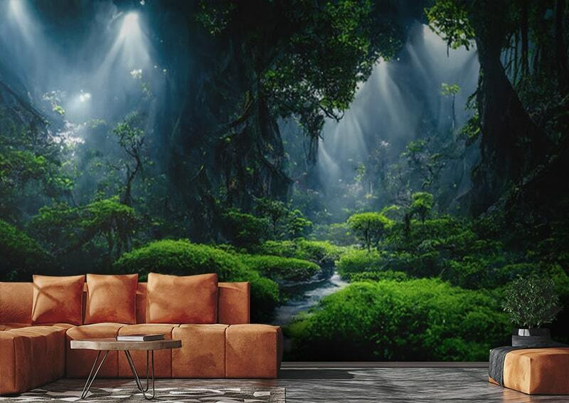 Luce nella giungla buia — ambiente 1