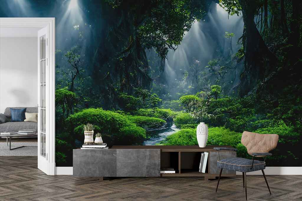 Luce nella giungla buia — ambiente 5