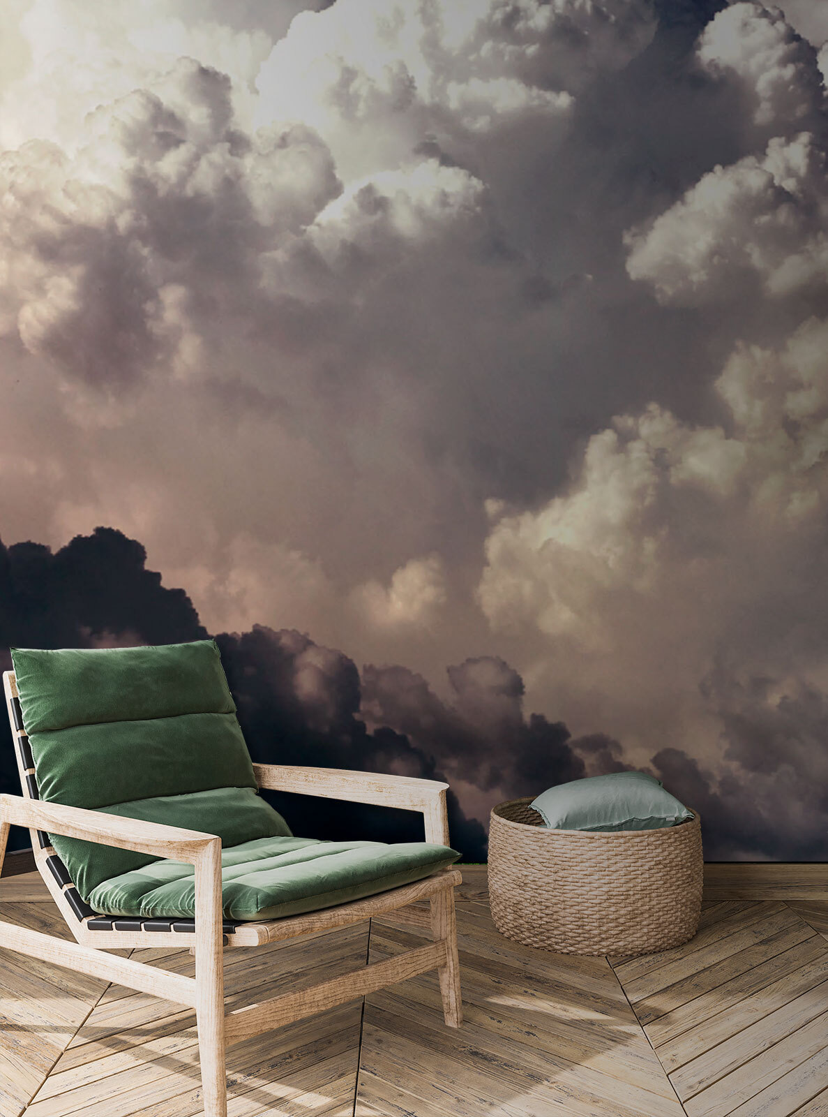 Nuvole scure e luce — ambiente 2