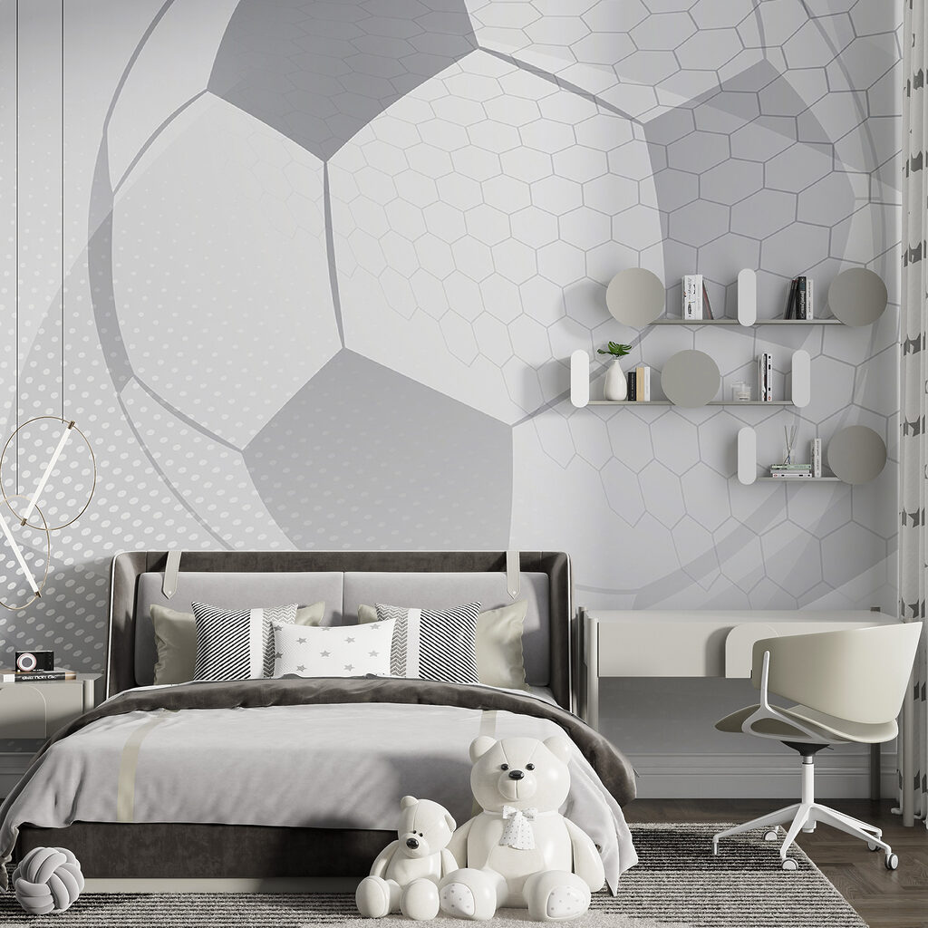 Pallone tra linee bianche — ambiente 4