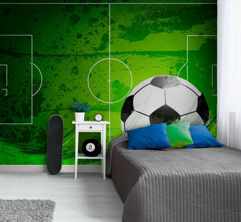 Pallone davanti al campo — ambiente 2