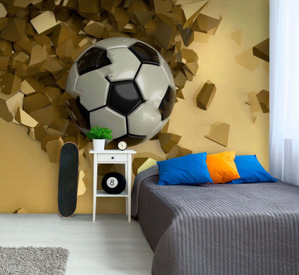 Pallone nel muro dorato — ambiente 2