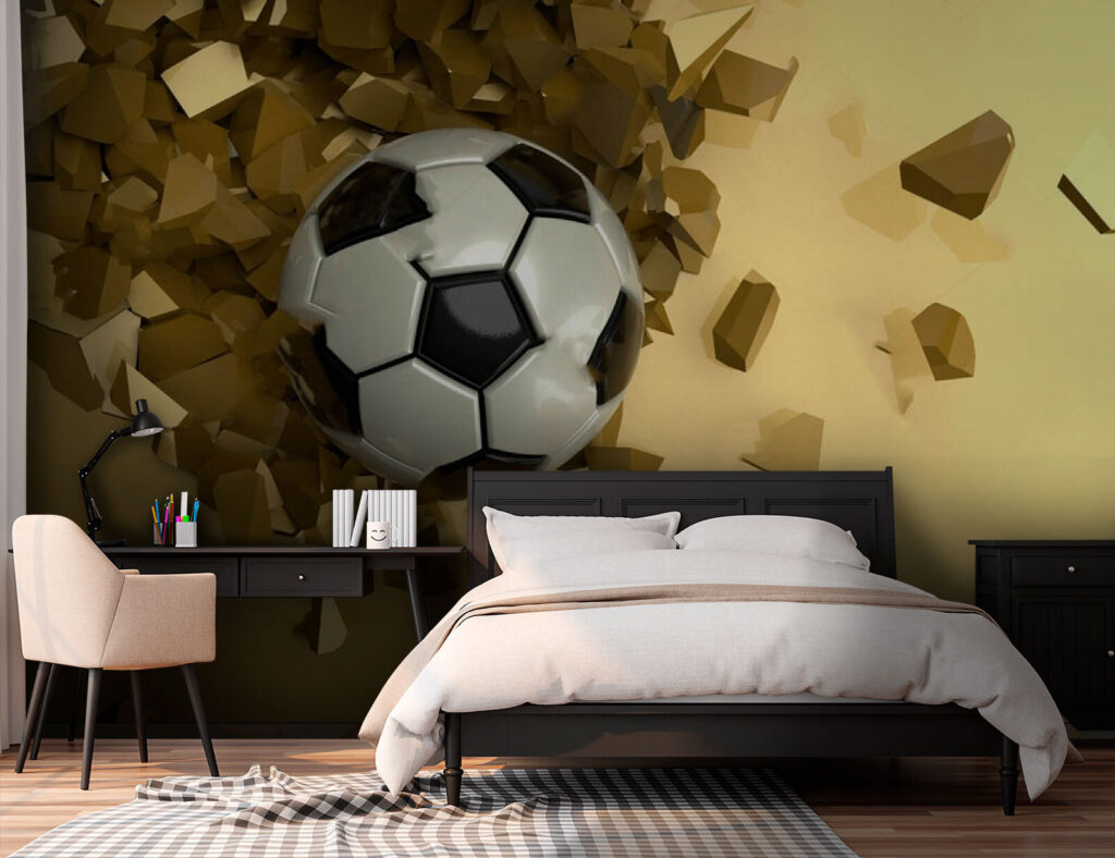 Pallone nel muro dorato — ambiente 3