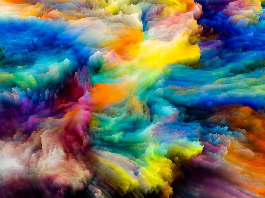 Vortice di colori — design completo
