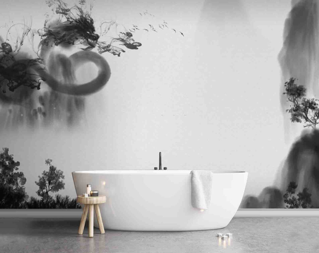 Drago nella nebbia — ambiente 1