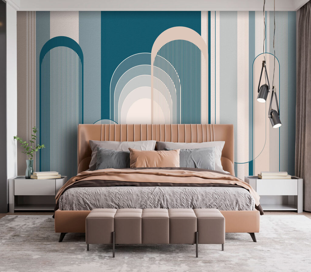 Archi in toni pastello — ambiente 2