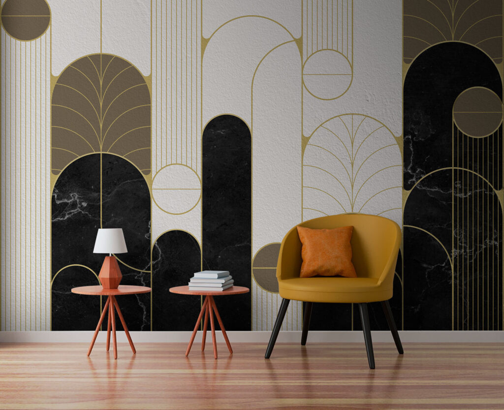 Archi e foglie regolari — ambiente 1