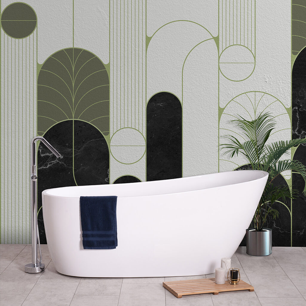 Archi e foglie regolari — ambiente 1