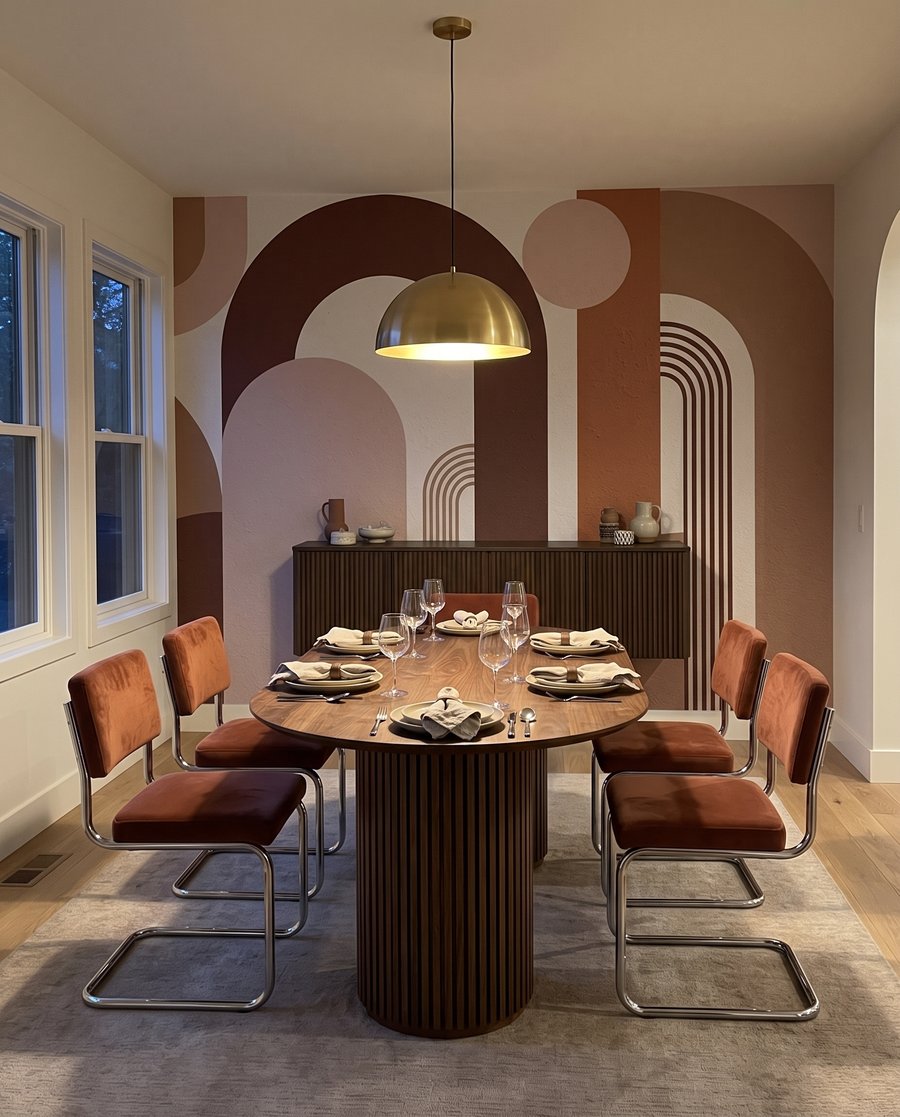 Archi caldi e righe — ambiente 4