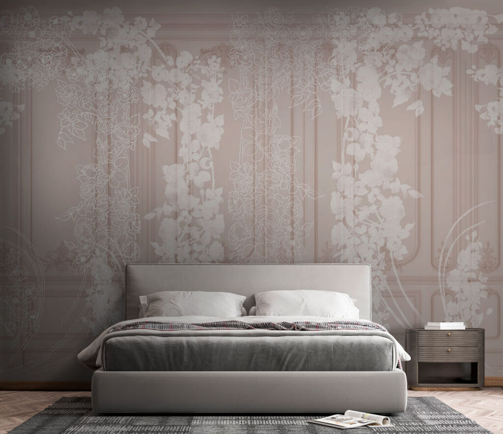 Festoni di fiori bianchi — ambiente 2