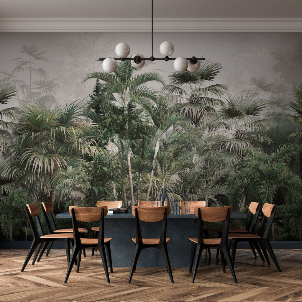 Palme sopra la boscaglia — ambiente 3