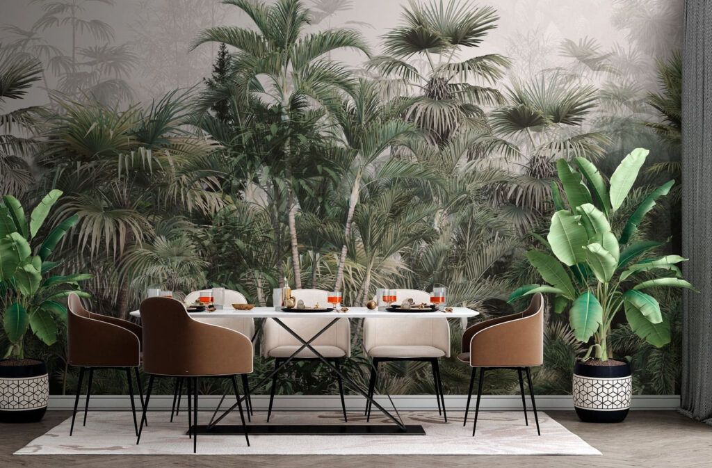 Palme sopra la boscaglia — ambiente 4