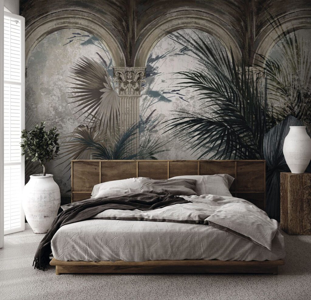 Palme davanti agli archi — ambiente 2