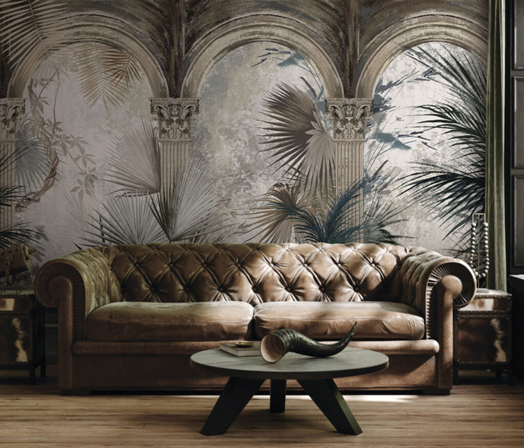 Palme davanti agli archi — ambiente 1
