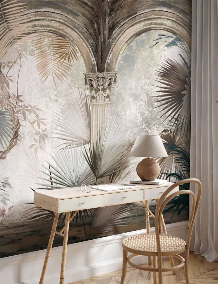 Palme davanti agli archi — ambiente 5