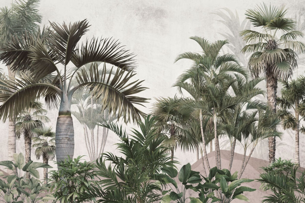Palme nella nebbia — design completo
