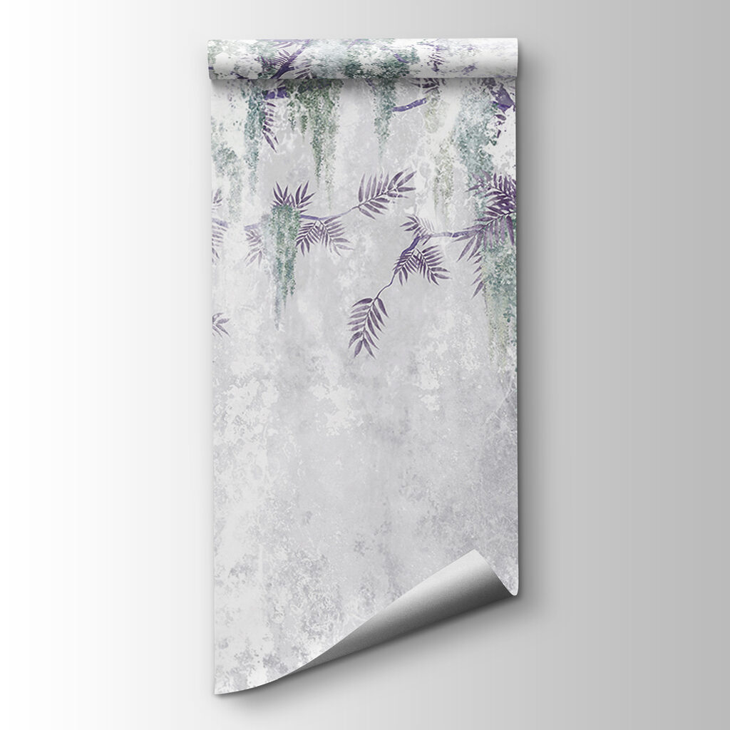 Fiori viola su fondo — vista del prodotto