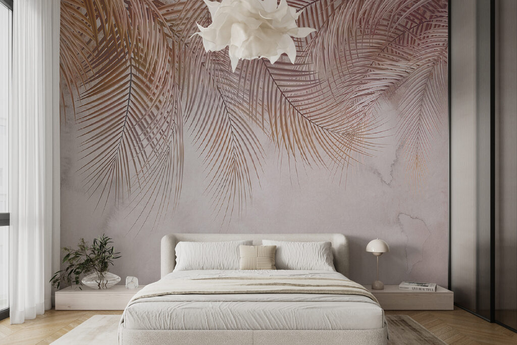 Fronde di palma rosa — ambiente 4
