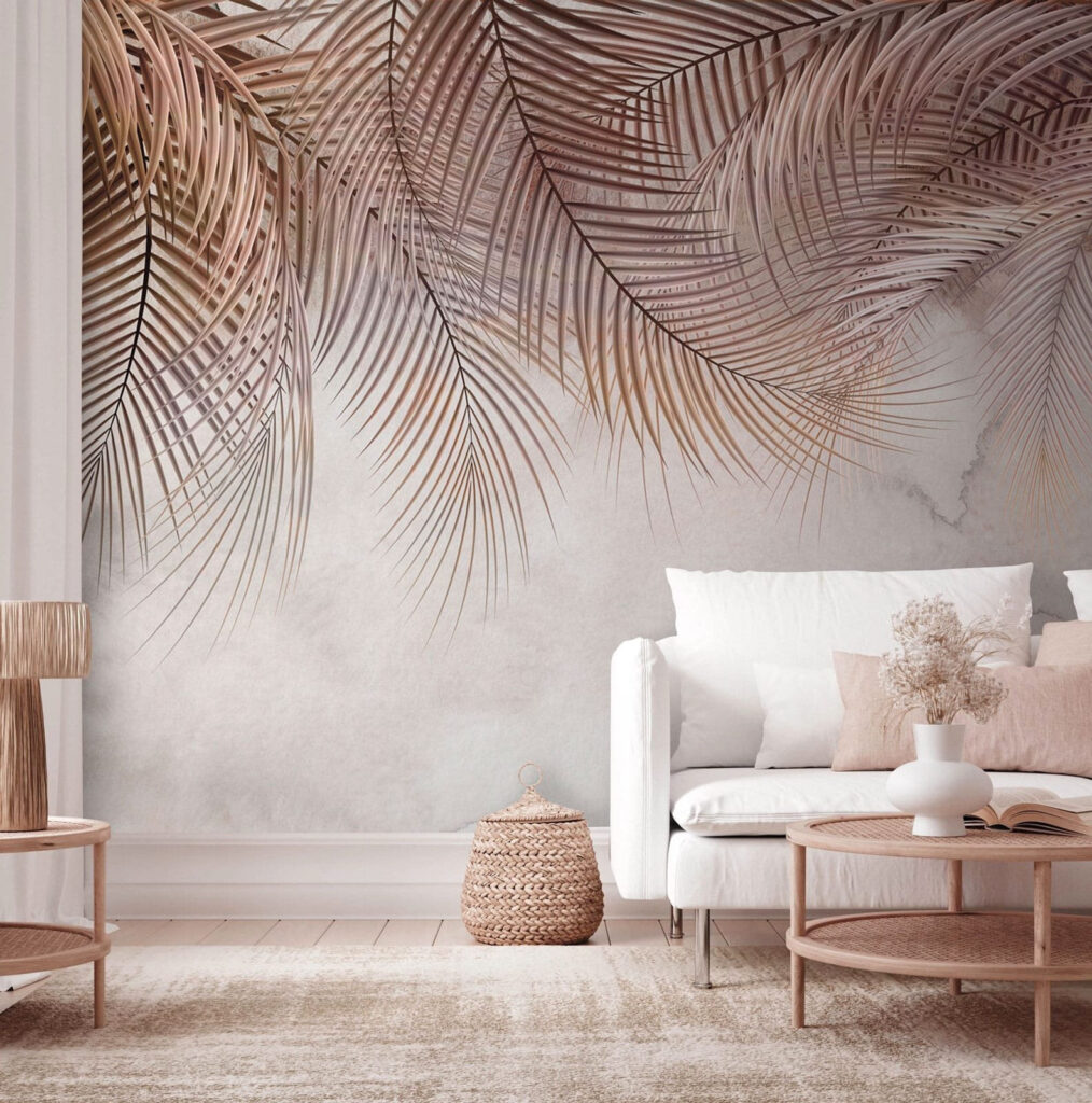 Fronde di palma rosa — ambiente 1