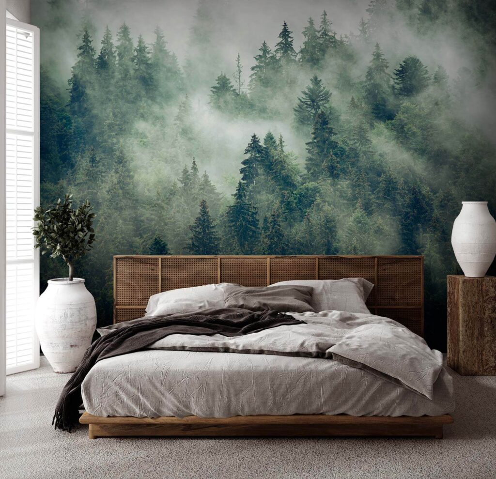 Pini nella nebbia — ambiente 2