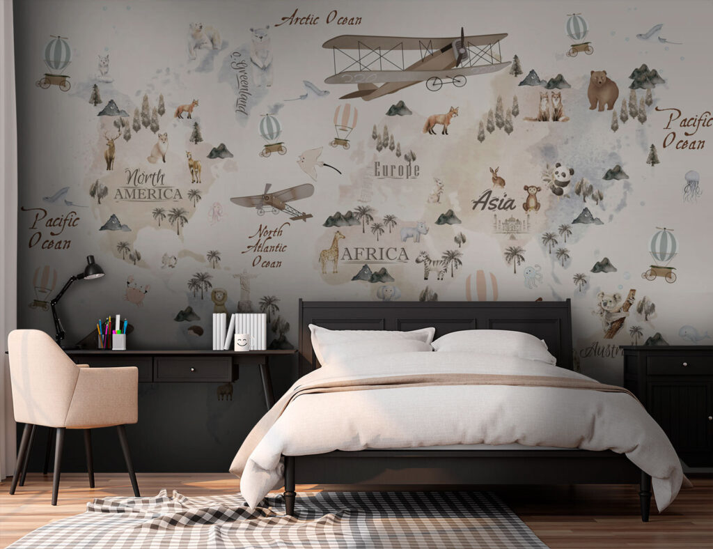 Mappa del mondo animale — ambiente 3