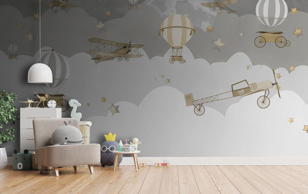 Palloncini a righe — ambiente 4