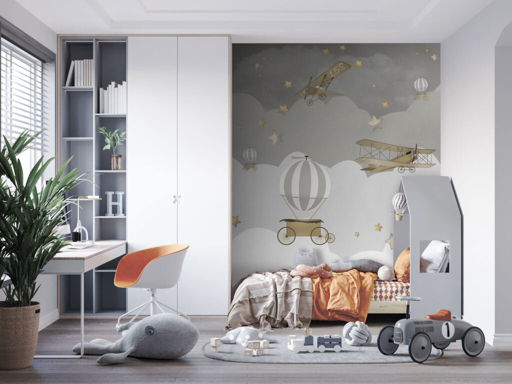 Palloncini a righe — ambiente 5