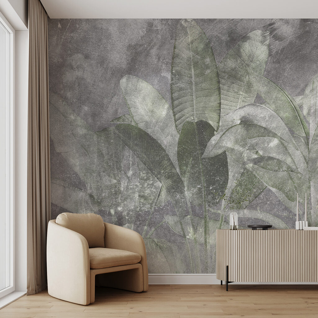 Foglie tropicali nella nebbia — ambiente 2