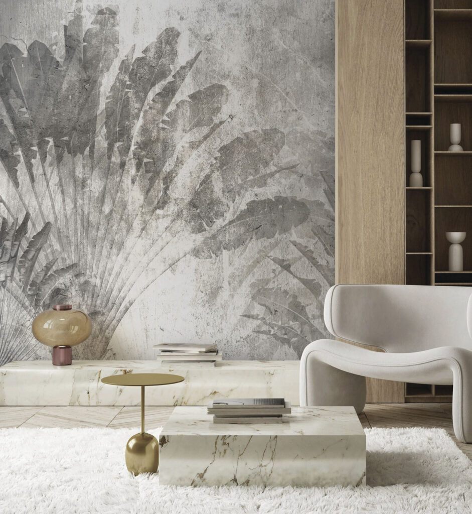 Impronte di foglie grandi — ambiente 4