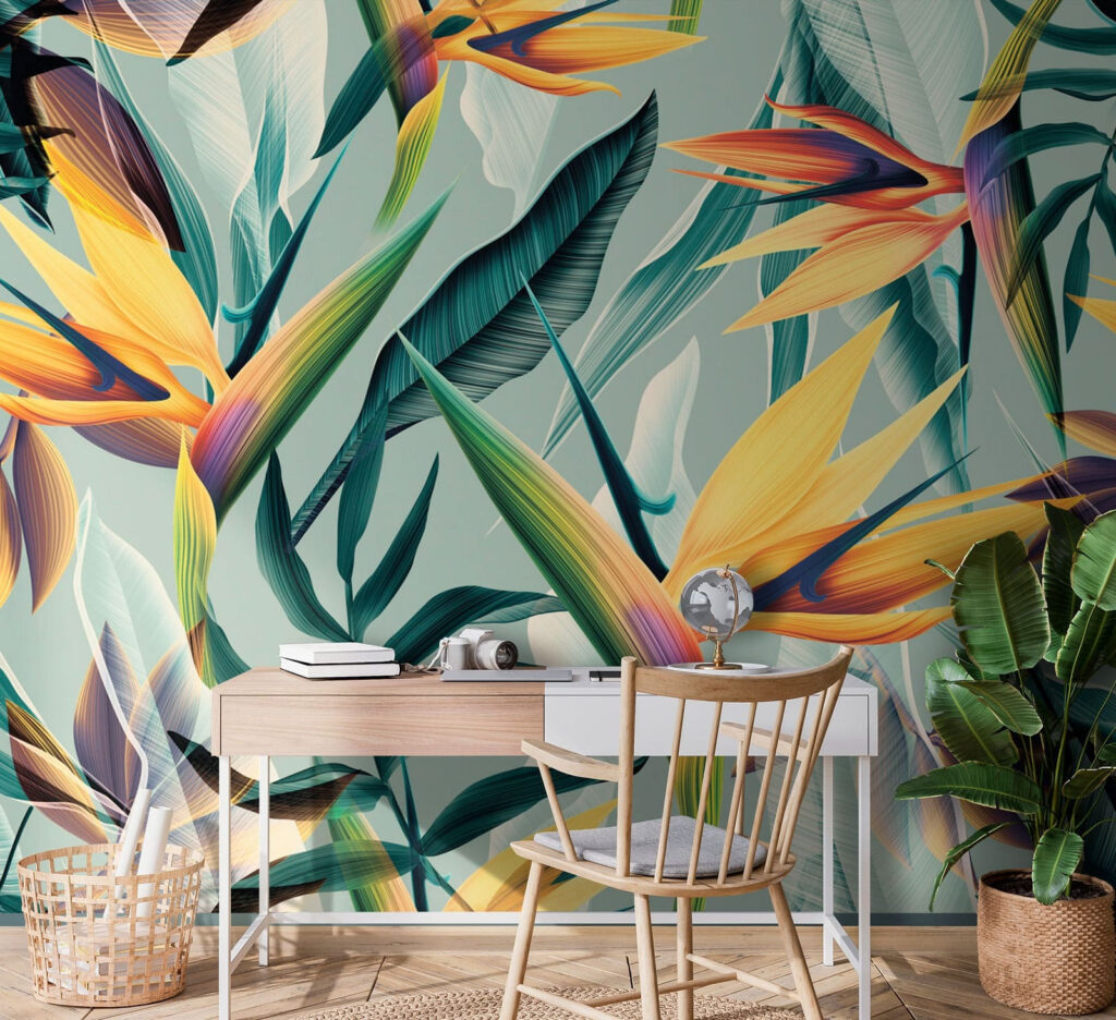 Fiori di paradiso arancio — ambiente 6