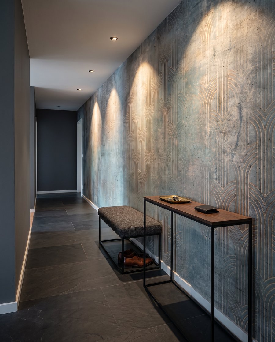 Blu con tracce calde — ambiente 6
