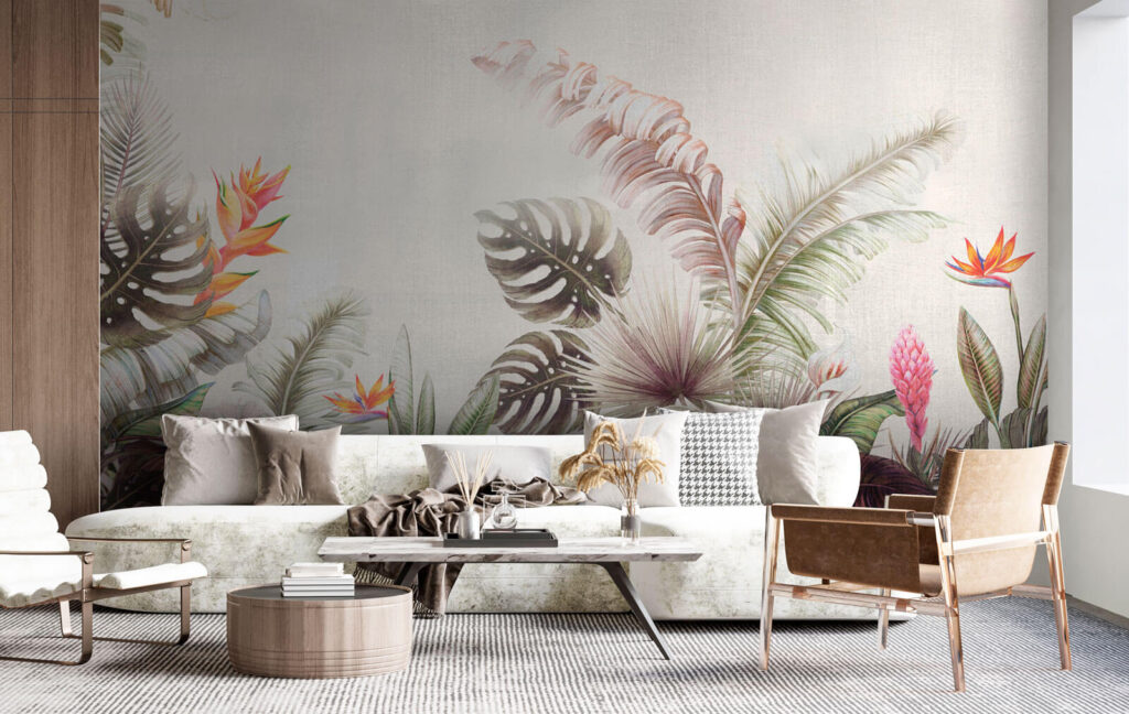 Fiori tropicali in basso — ambiente 2