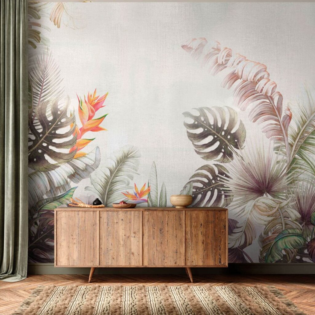 Fiori tropicali in basso — ambiente 4