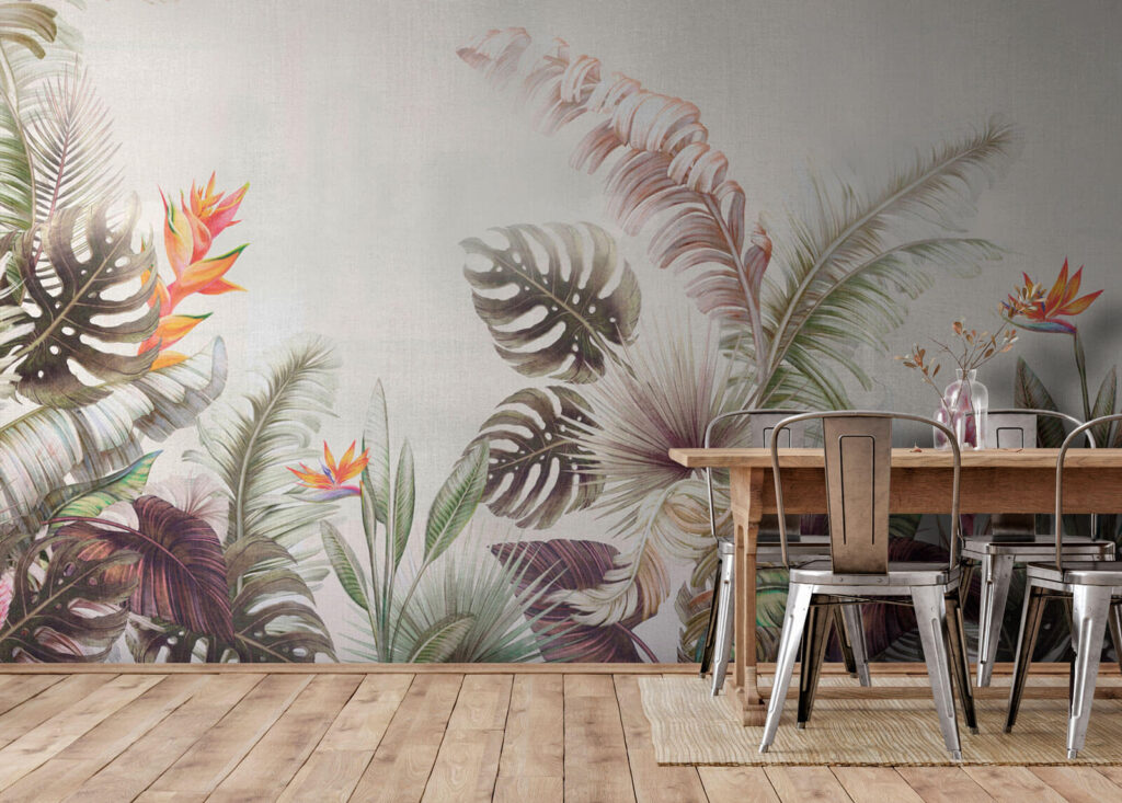 Fiori tropicali in basso — ambiente 1