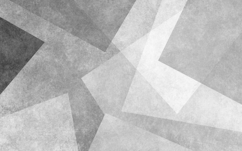 Triangoli grigi a strati — design completo