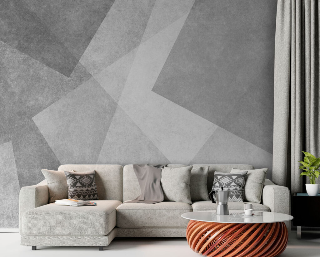 Triangoli grigi a strati — ambiente 1