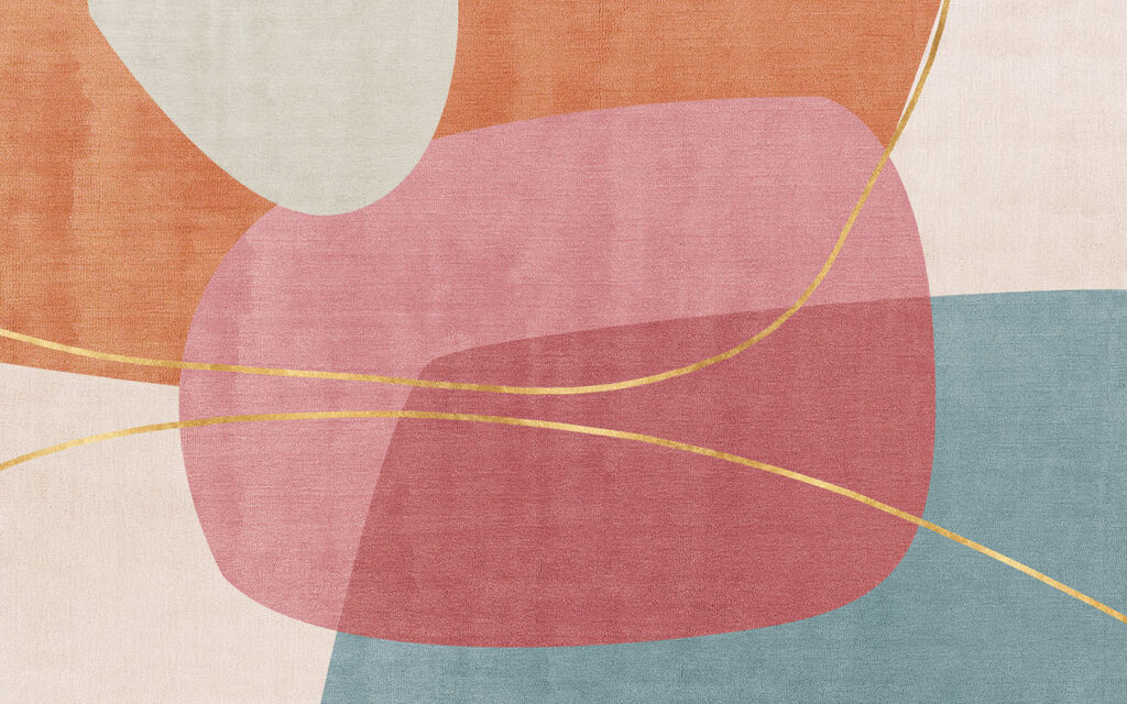 Forme rotonde pastello — design completo