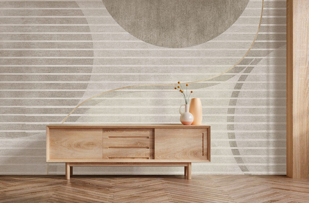 Cerchi dietro strisce bianche — ambiente 3
