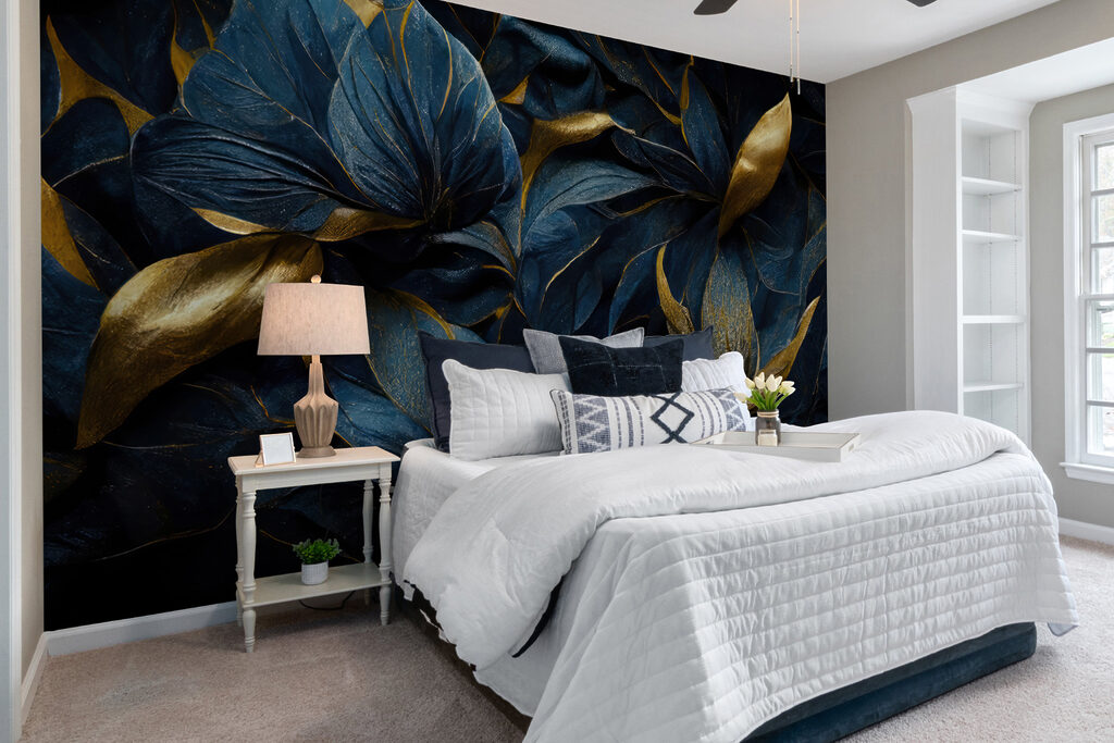 Fiori blu dorati — ambiente 5