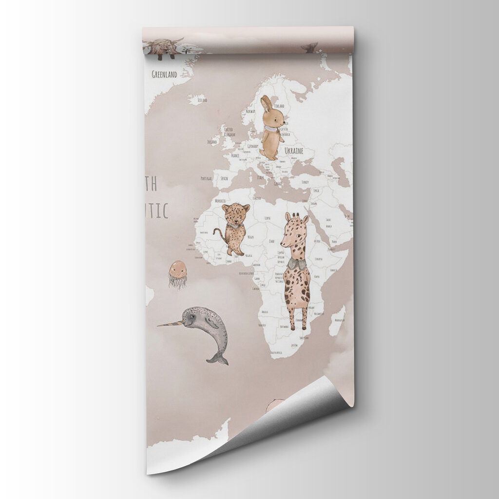 Mappa con animali — vista del prodotto