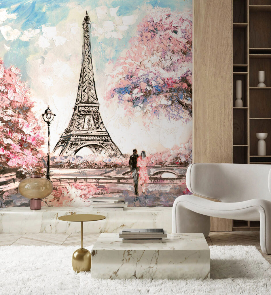 Torre Eiffel sul sentiero — ambiente 2
