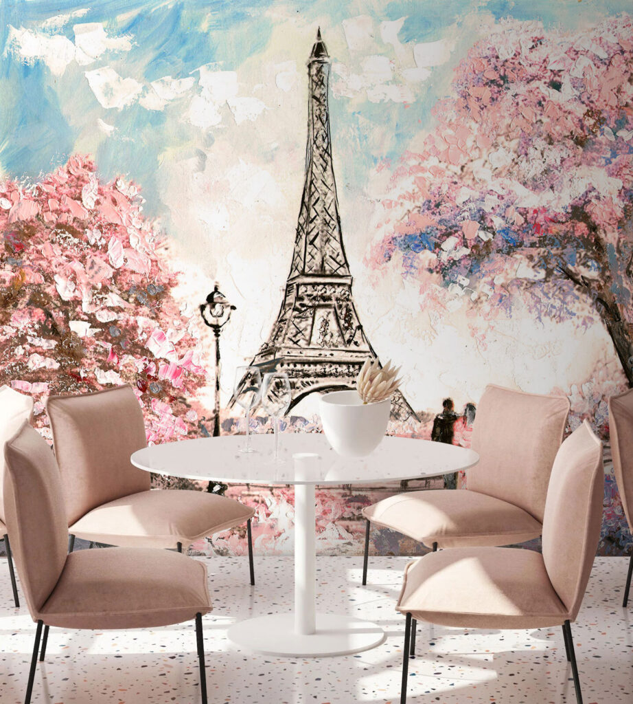 Torre Eiffel sul sentiero — ambiente 3