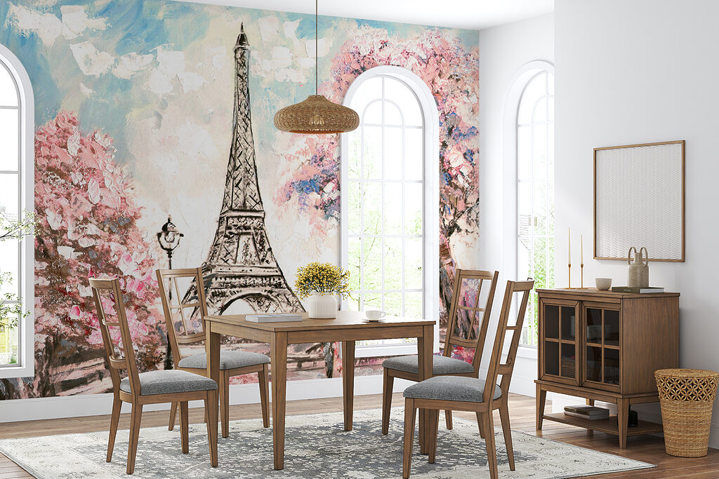 Torre Eiffel sul sentiero — ambiente 5
