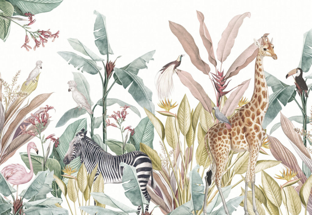 Safari tra le foglie — design completo