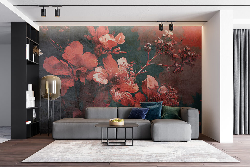 Fiori rossi su petrolio — ambiente 5
