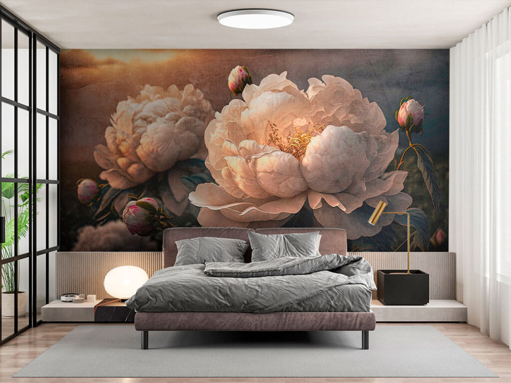 Peonie al crepuscolo — ambiente 2